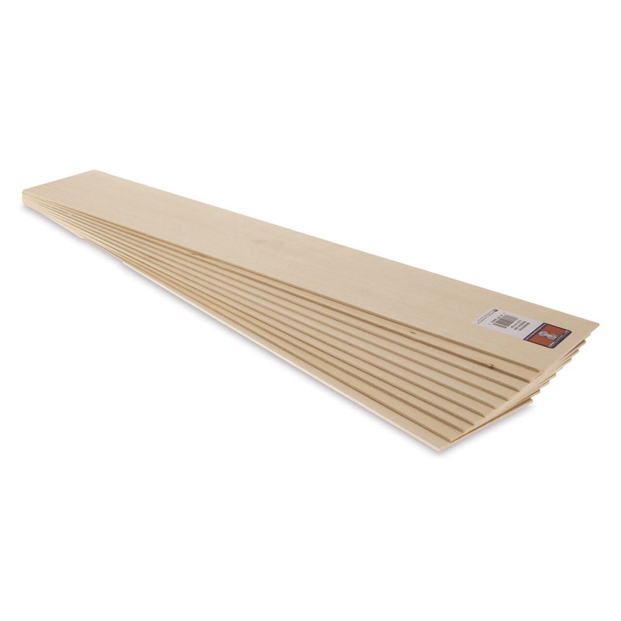 Midwest Products Basswood Sheets - 10 Pieces, 3/32" x 4" x 24"